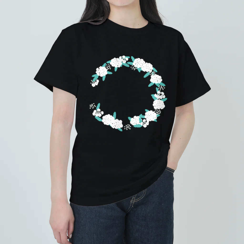 日下田の小手毬 Heavyweight T-Shirt