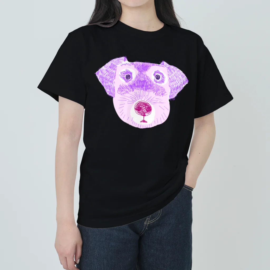 NIKORASU GOのゆめかわいいイヌ ヘビーウェイトTシャツ