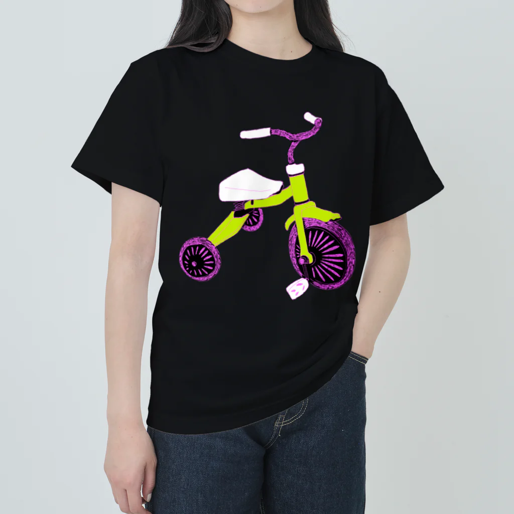 NIKORASU GOの三輪車 ヘビーウェイトTシャツ