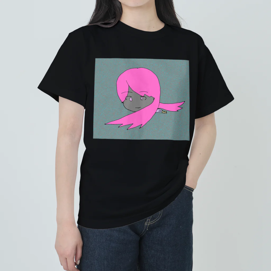 水草のナウ・ガール４５ Heavyweight T-Shirt