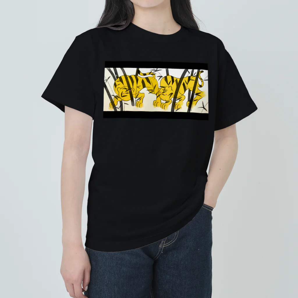 NORI OKAWAのおしどり夫婦 ヘビーウェイトTシャツ