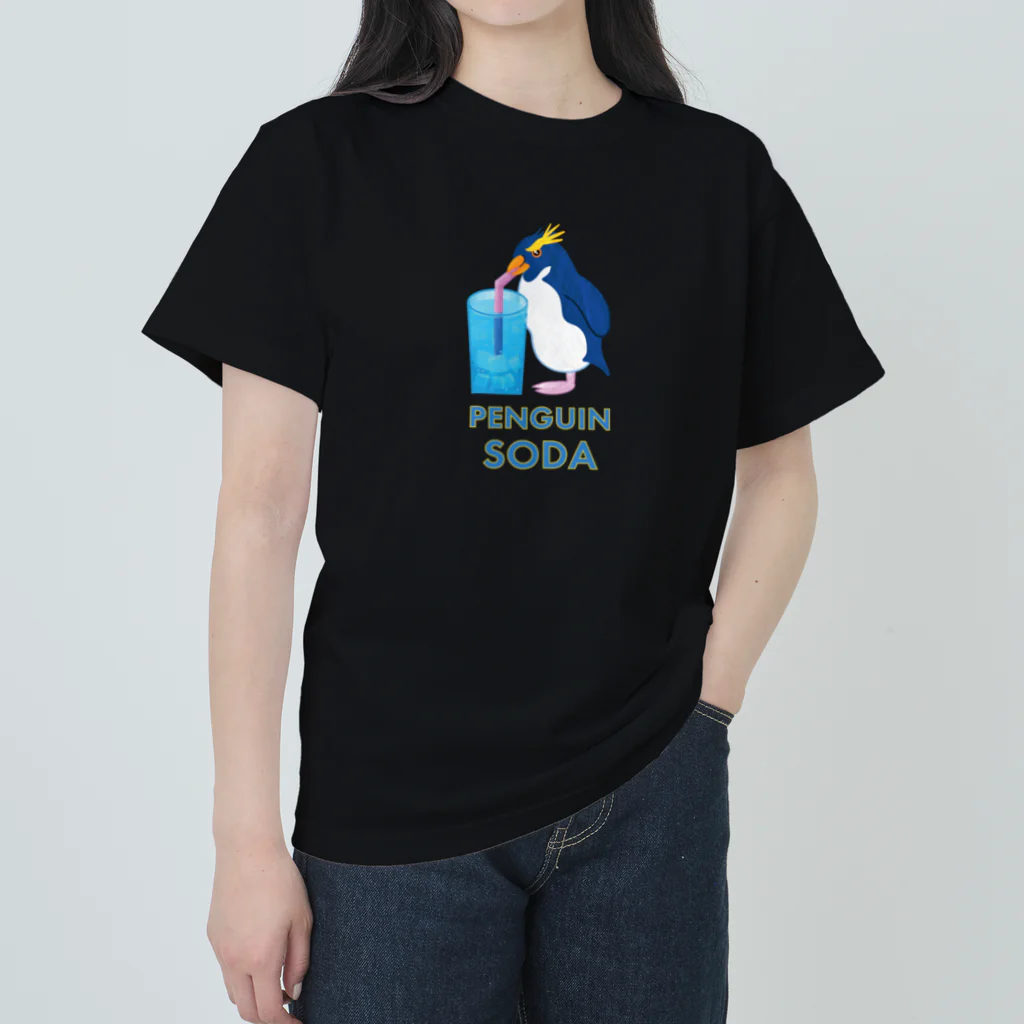 スロータイプ書店 Slowtype BooksのPENGUIN SODA ペンギンソーダ 191 ヘビーウェイトTシャツ