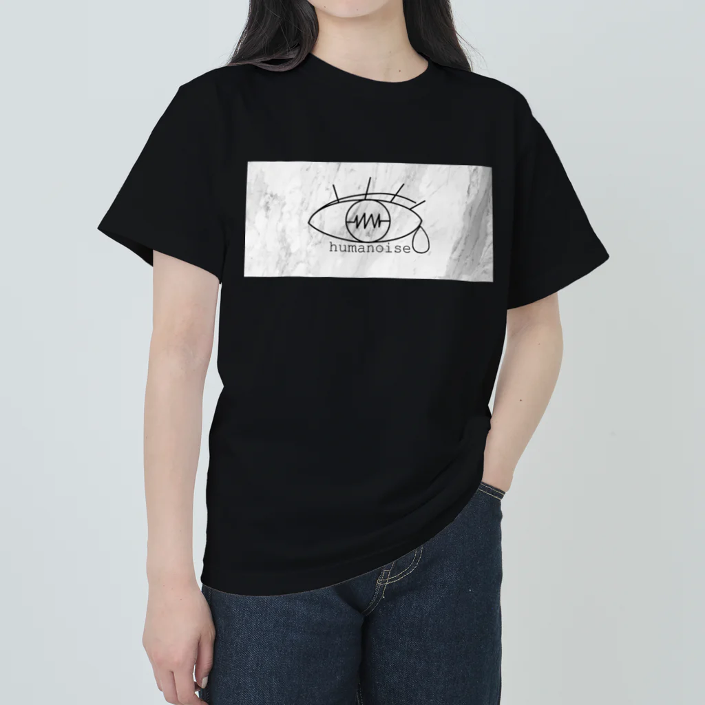 0m!のhumanoise_marble ヘビーウェイトTシャツ