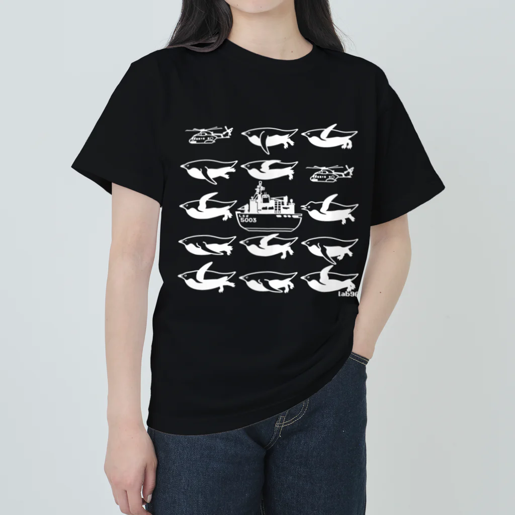 lab96のアデリにまぎれるしらせとCH-101 ヘビーウェイトTシャツ