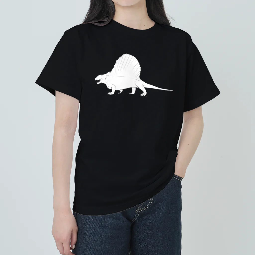 segasworksの恐竜じゃない（ディメトロドン） Heavyweight T-Shirt