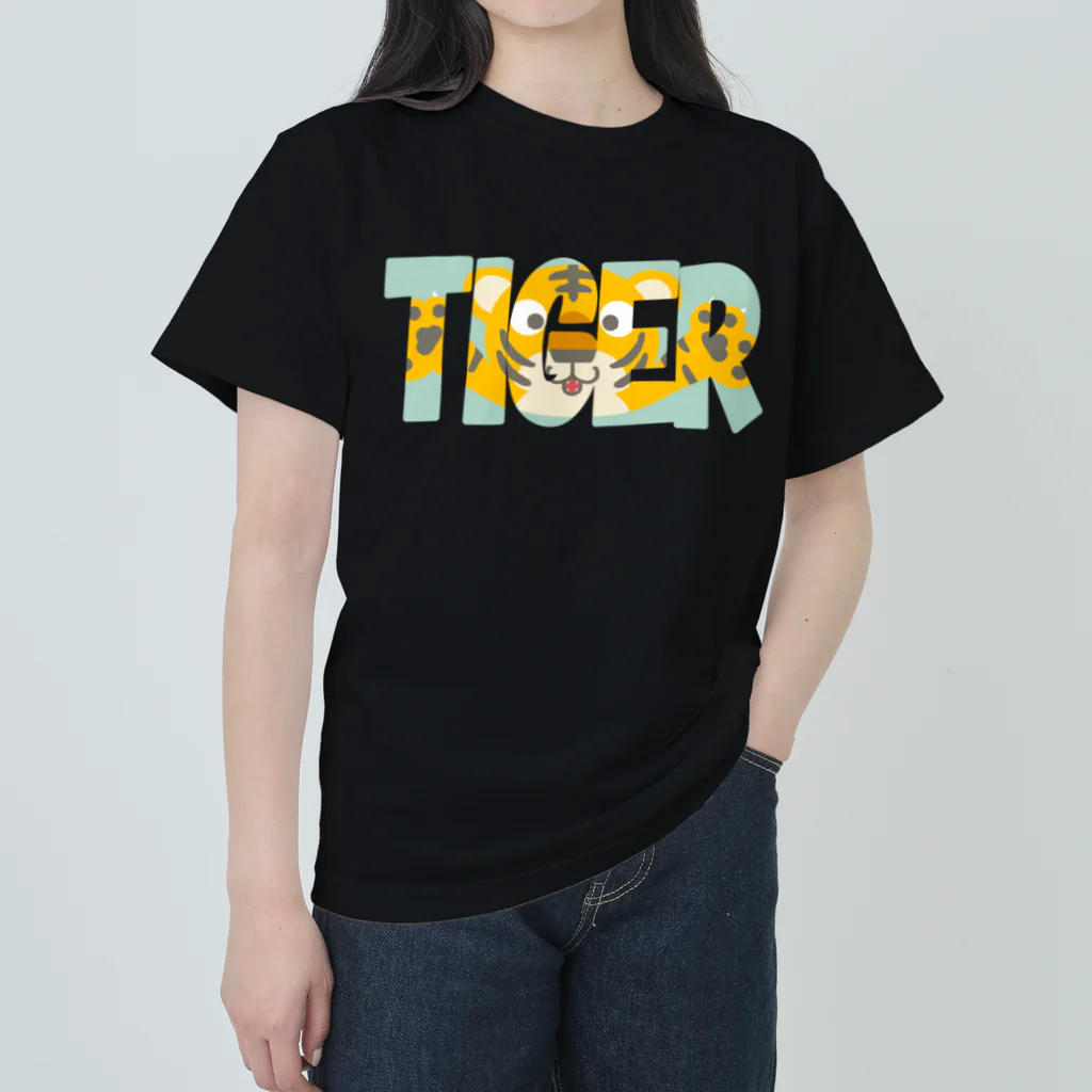 SU-KUのTIGER Heavyweight T-Shirt