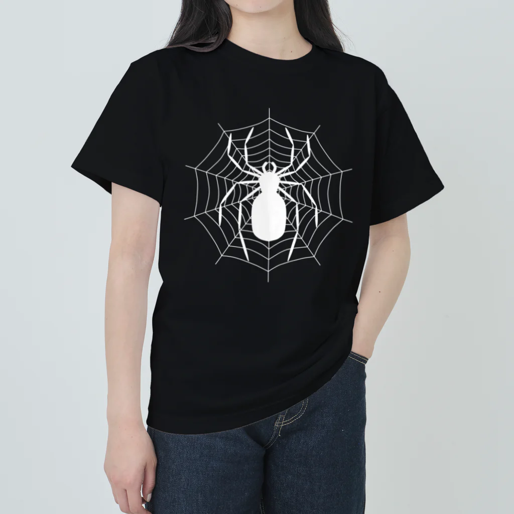 武者小路夕桐の蜘蛛と巣 ヘビーウェイトTシャツ