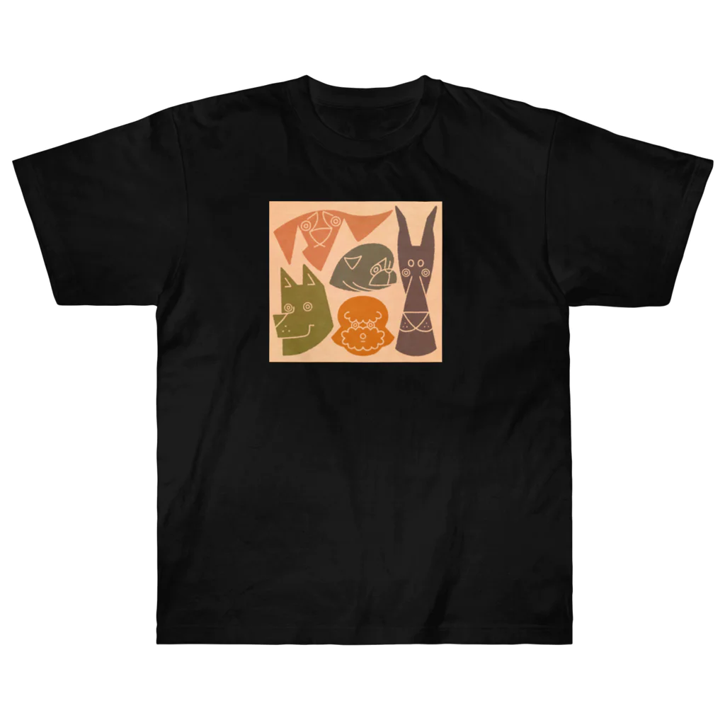 boo-banaのワンワンズ Heavyweight T-Shirt