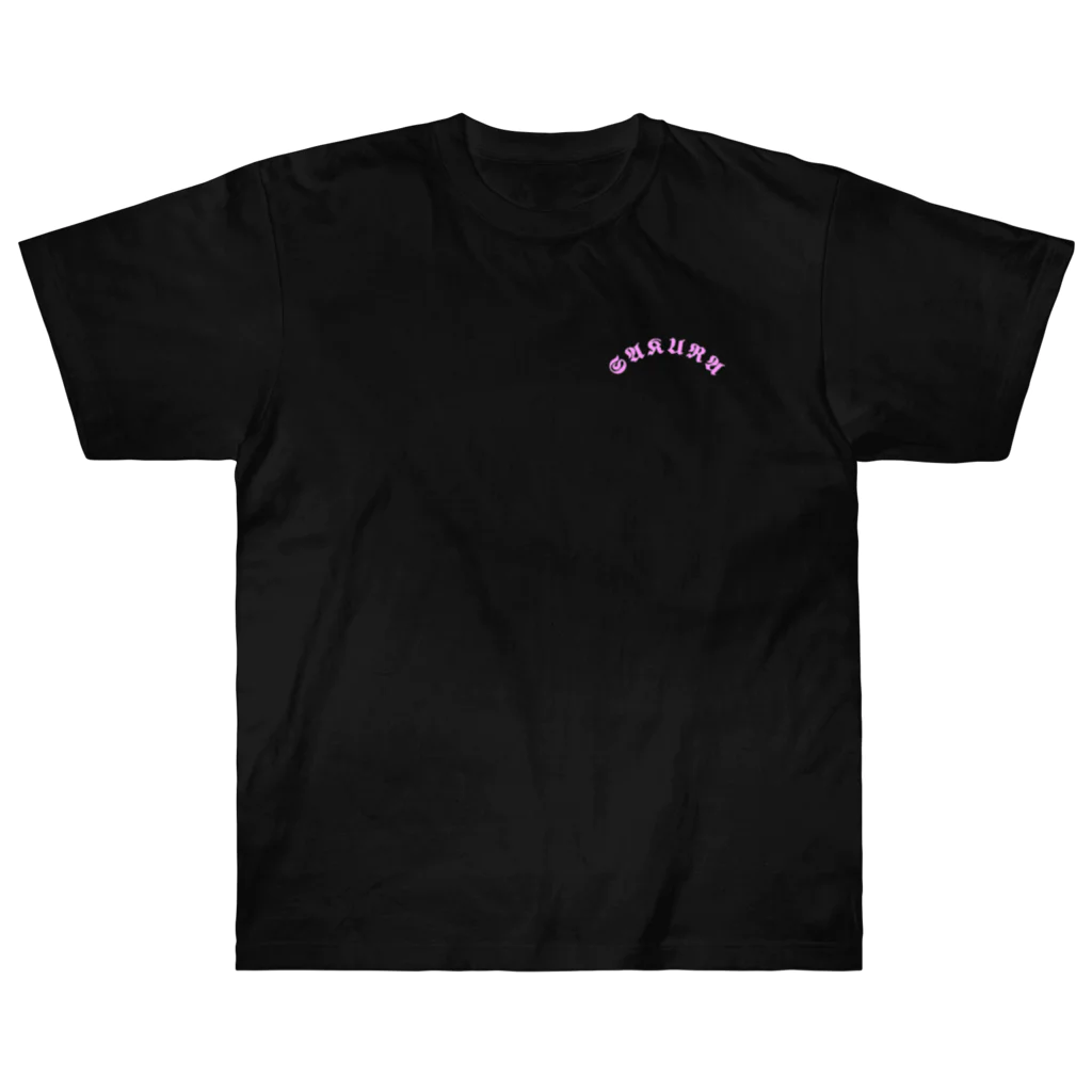 crayonerdのサクラヘビちゃん Heavyweight T-Shirt