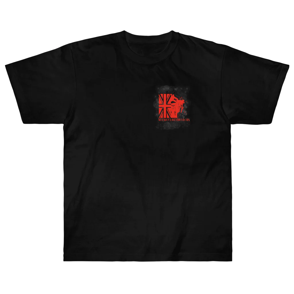 SOKICHISAITOのMOTOREDFLOWER ShiroiHana REDROGO Heavyweight T-Shirt