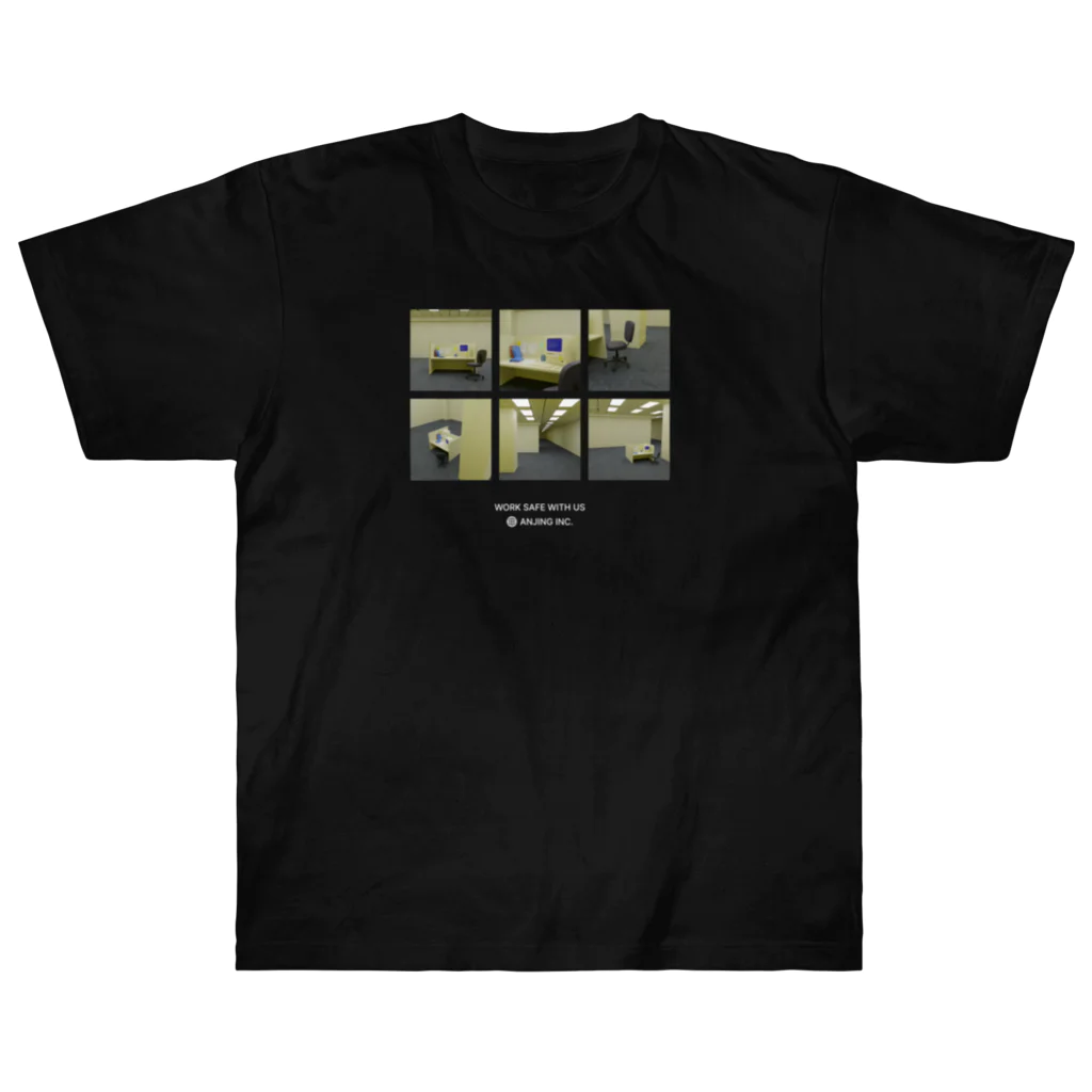 akupunyagaramのANJING INC. MERCH  ヘビーウェイトTシャツ