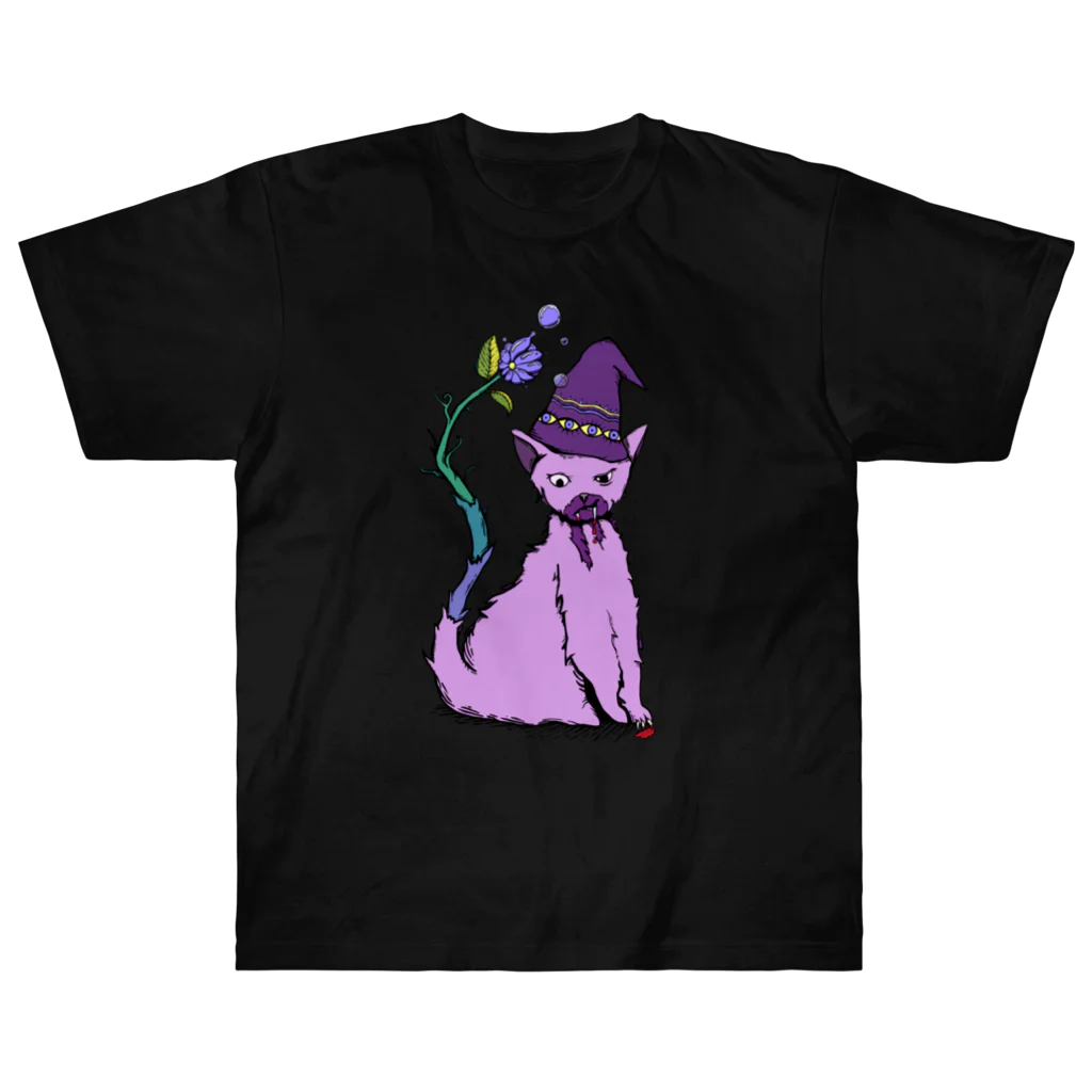 1847のWitch Vampire Cat ヘビーウェイトTシャツ