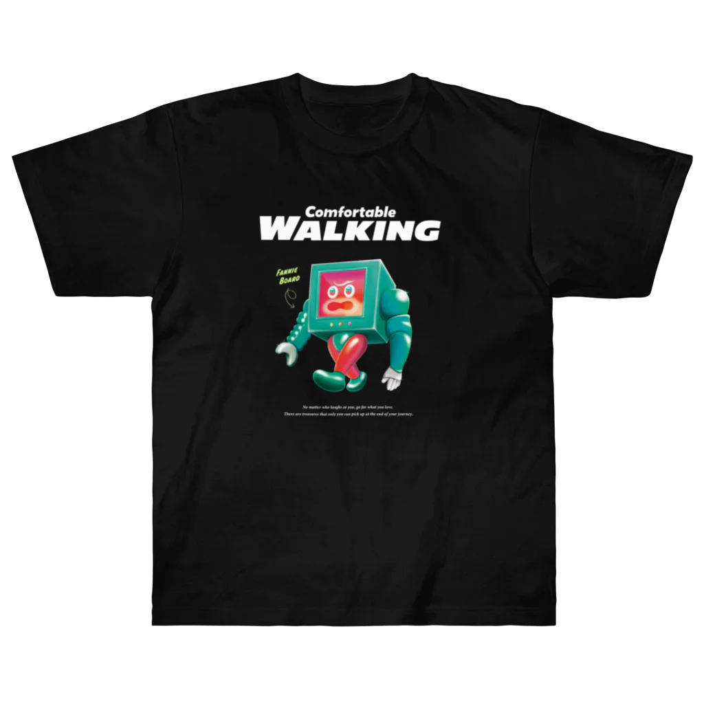 yamaguchi_shunsuke_のComfortable WALKING ー FANNIE BOARD ー ヘビーウェイトTシャツ