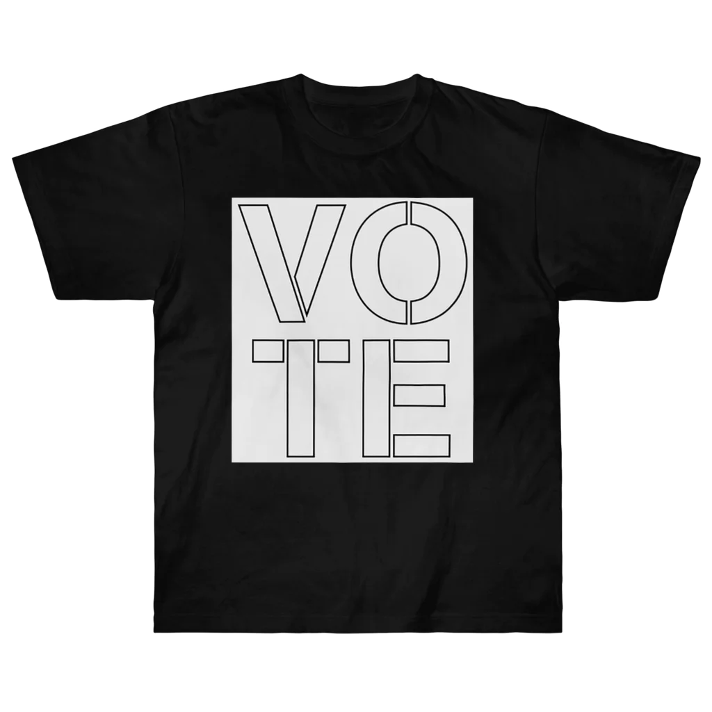 VOTE FOR YOUR RIGHTのVOTE FOR YOUR RIGHT ヘビーウェイトTシャツ