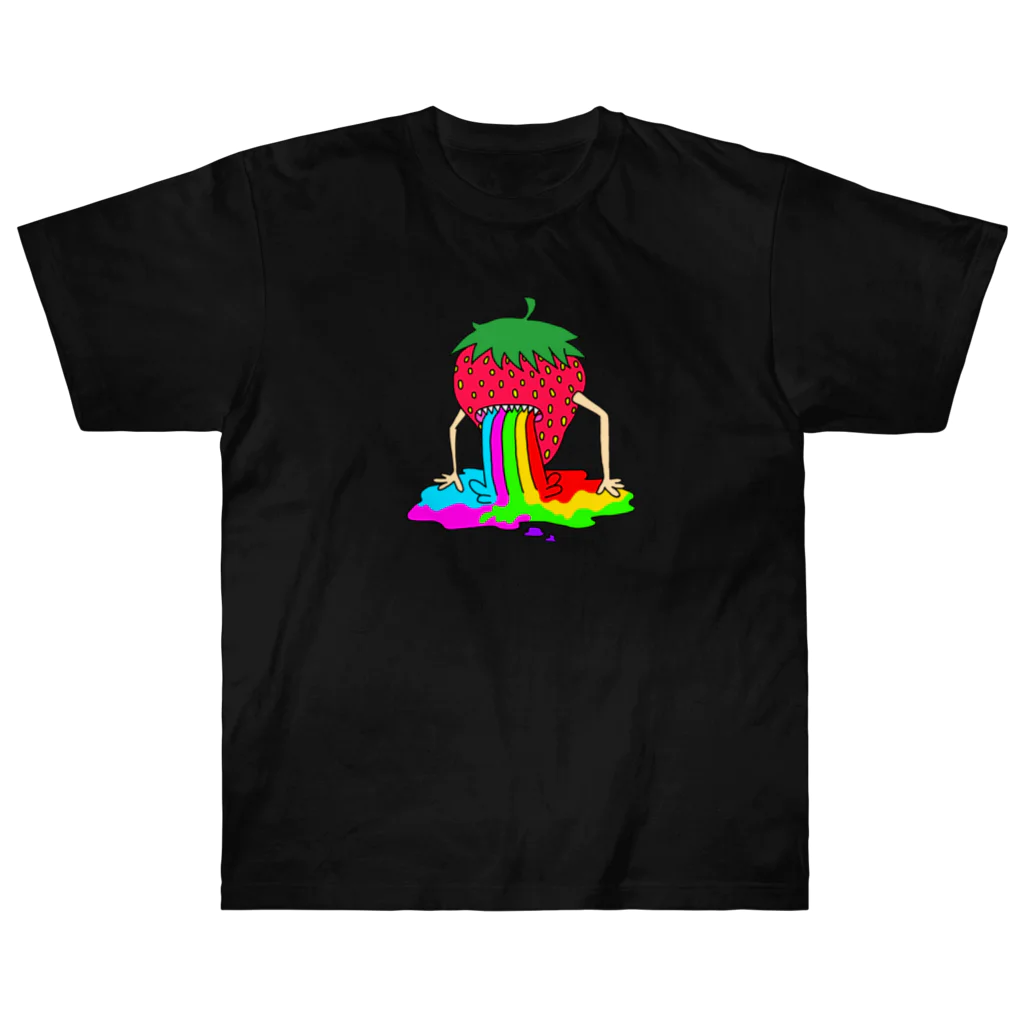 ぷっちょのカラフルショップ🌈✨のいちご🍓 ヘビーウェイトTシャツ