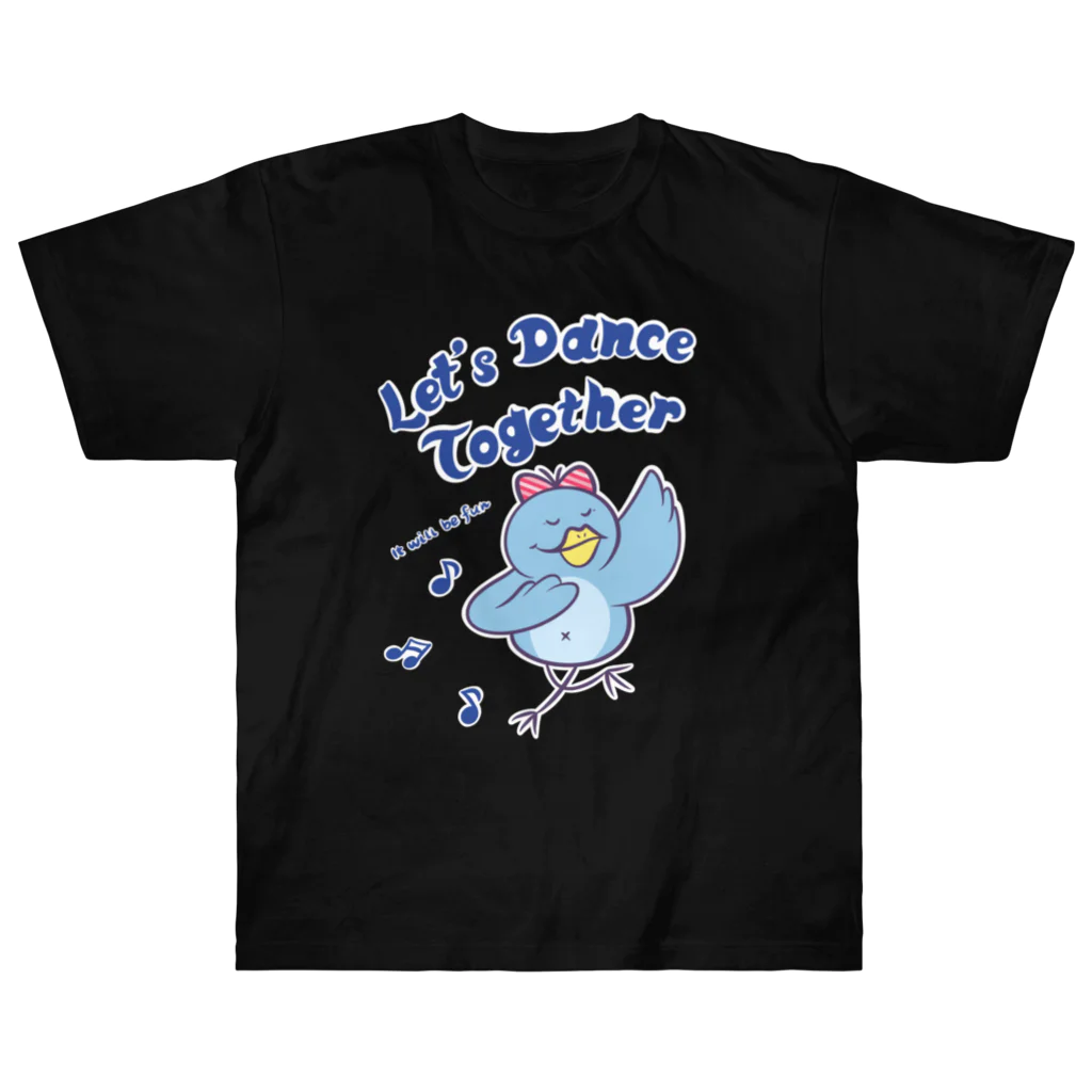  Millefy's shopのLet’s Dance Together ヘビーウェイトTシャツ