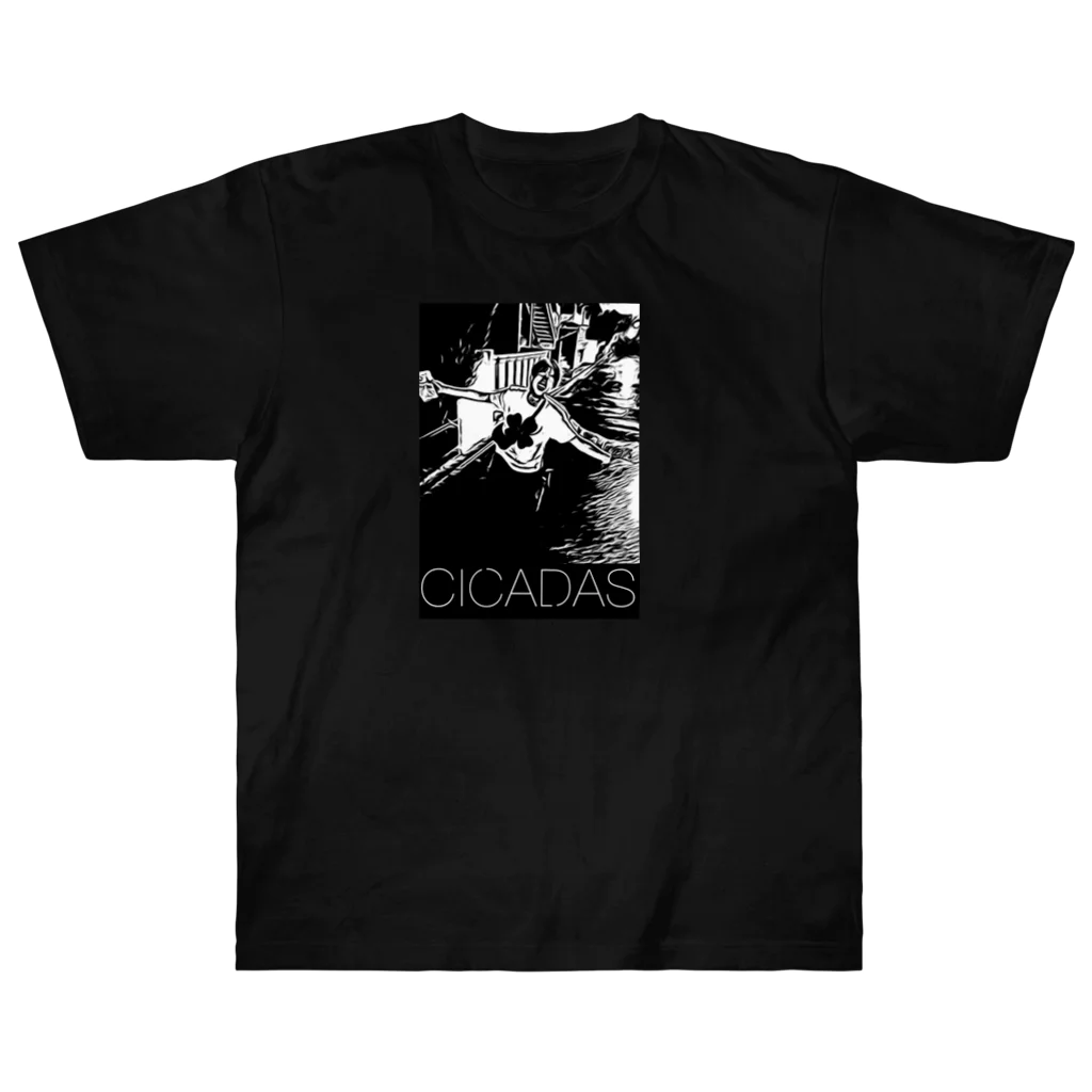 cicaDasのCICADAS公式　レイン ヘビーウェイトTシャツ