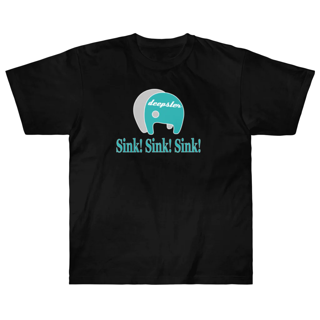 deepsterのSink! Sink! Sink! Heavyweight T-Shirt