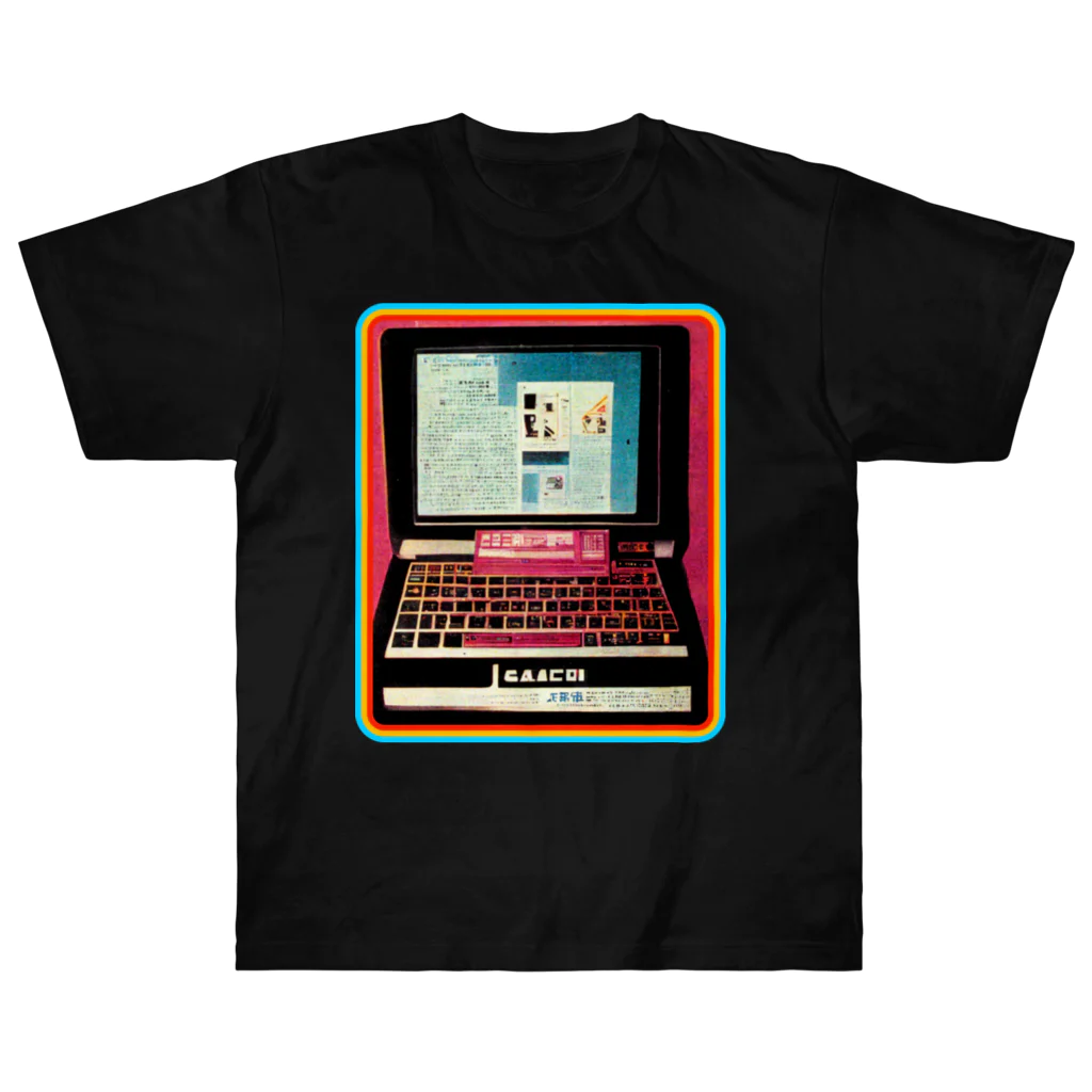 Neokiの80年代の架空PC ヘビーウェイトTシャツ