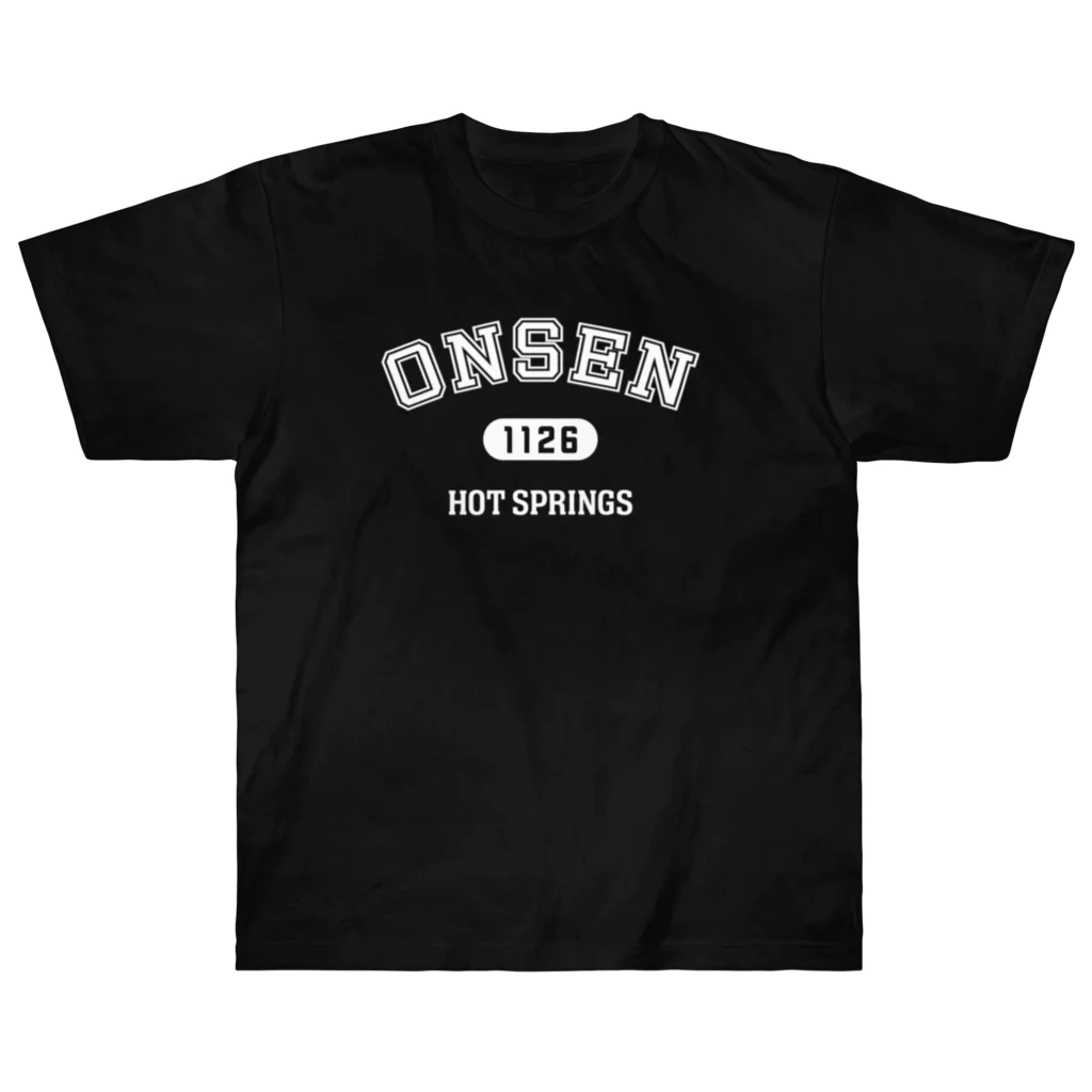 kg_shopのONSEN (ホワイト) ヘビーウェイトTシャツ