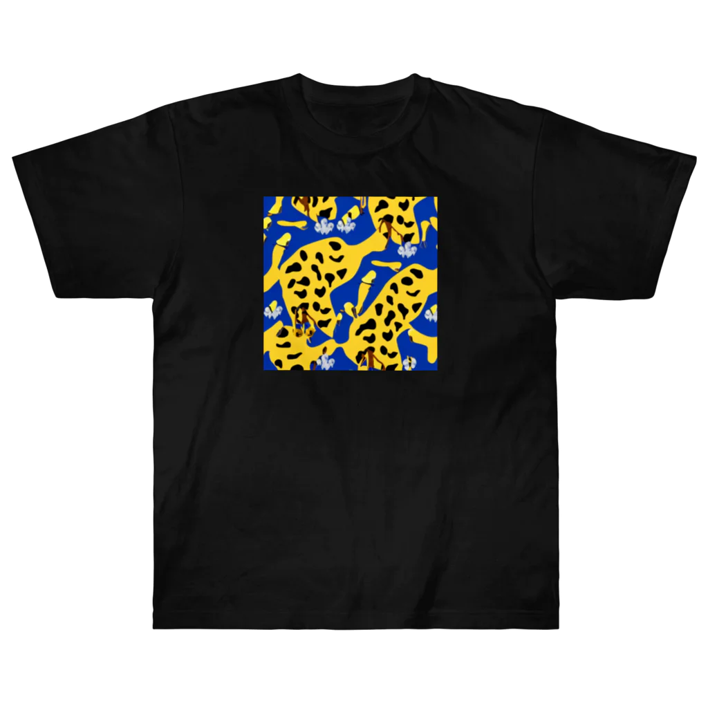 favorite  of  mineの原色のアフリカン ヘビーウェイトTシャツ
