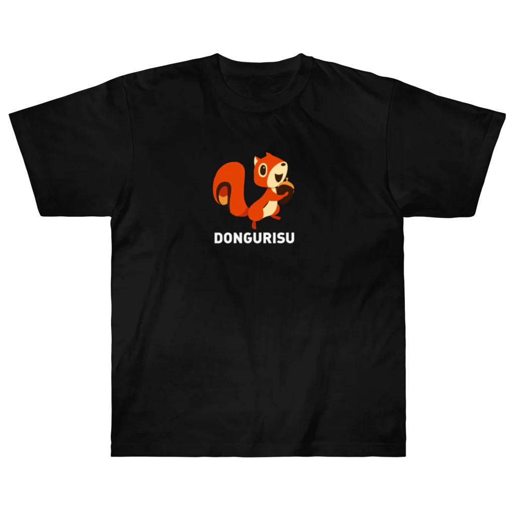 SUNDAYS GRAPHICSのDONGURISU (どんぐリス) 白ロゴ  Heavyweight T-Shirt