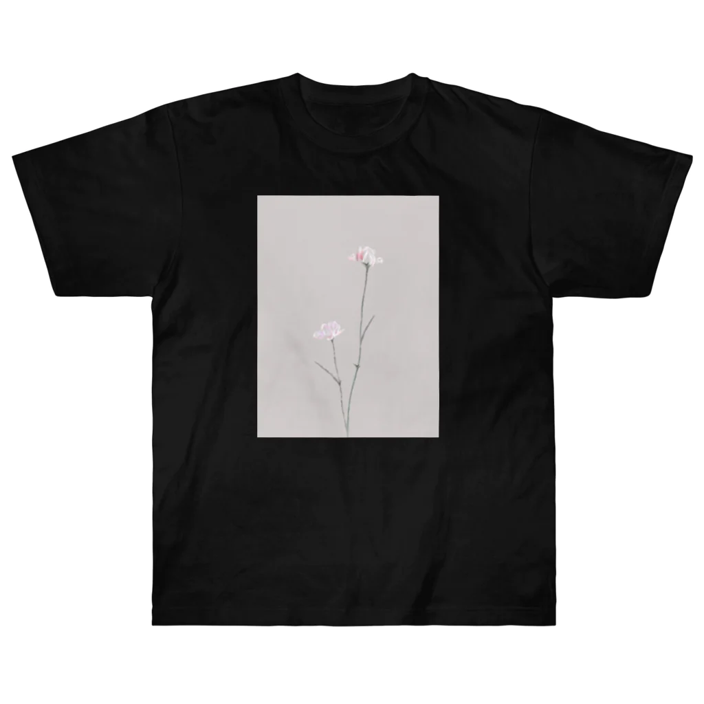 rilybiiのtwo pinkcarnation , sakura milk tea . Heavyweight T-Shirt