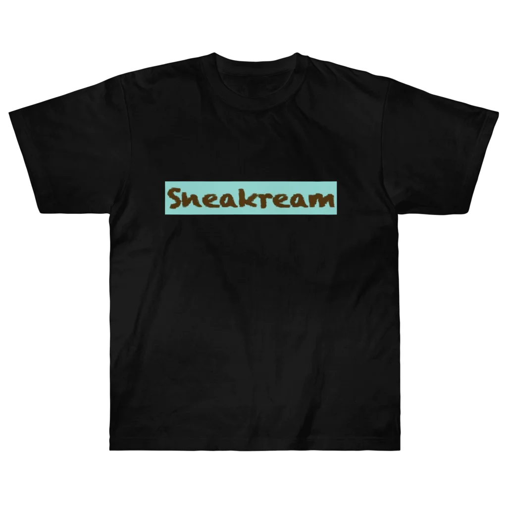 Sneakreamのチョコミントアイスクリームスニーカー ヘビーウェイトTシャツ