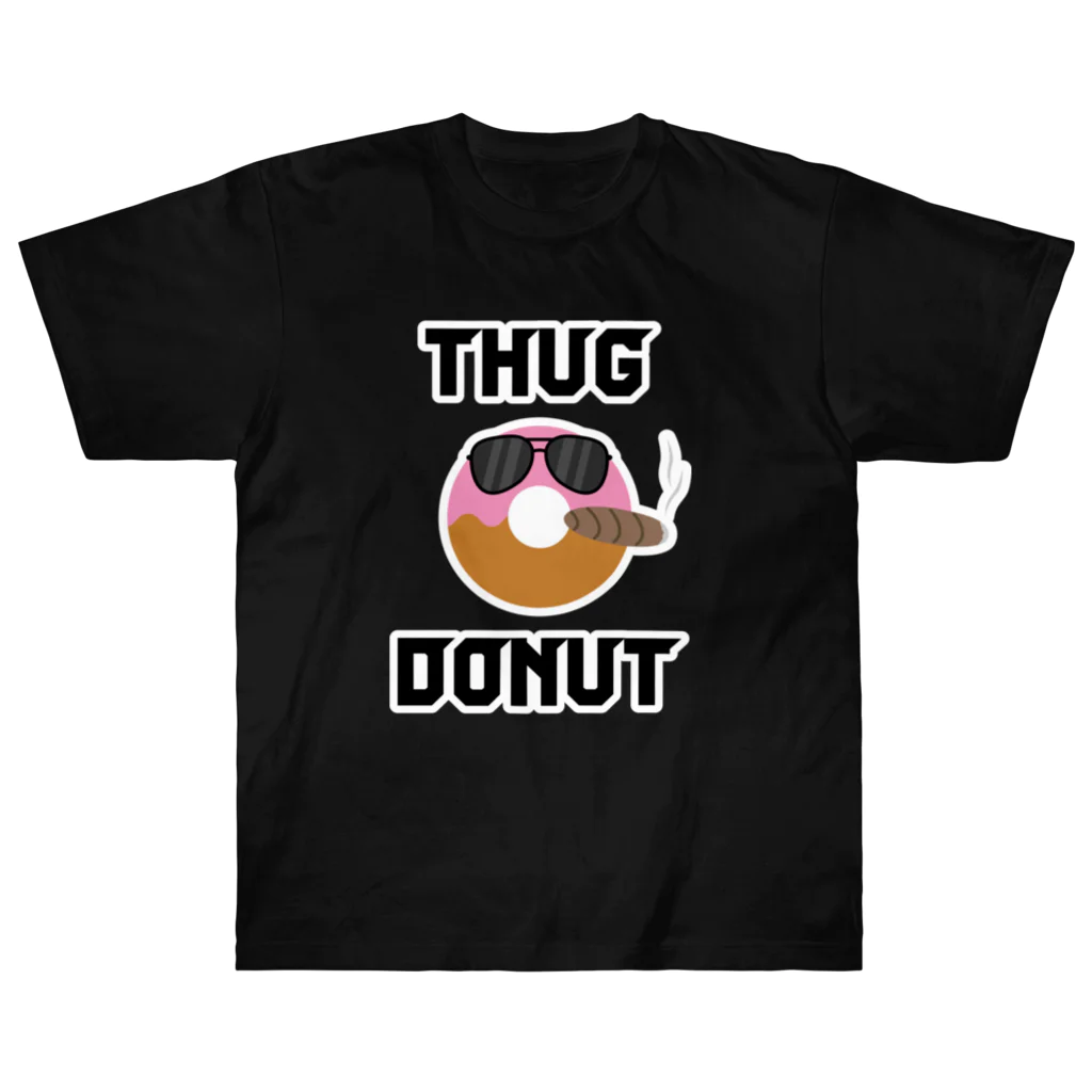 テモアシドーナツ（ドーナツギャング）のTHUG DONUT ヘビーウェイトTシャツ