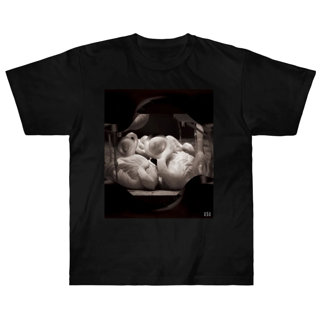 usuのFrame -Flamingo- Heavyweight T-Shirt