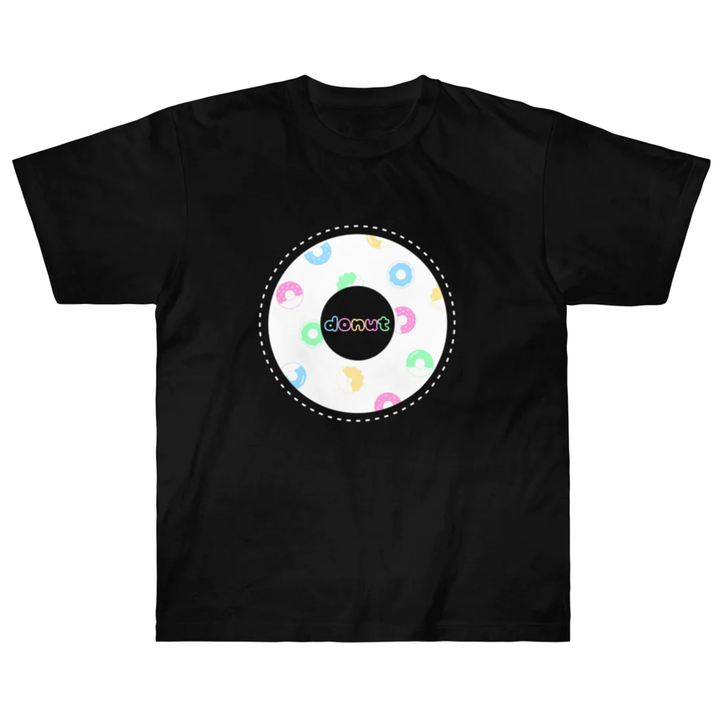 ぱるちゃのdonut(ドーナツ)カラフルver. Heavyweight T-Shirt