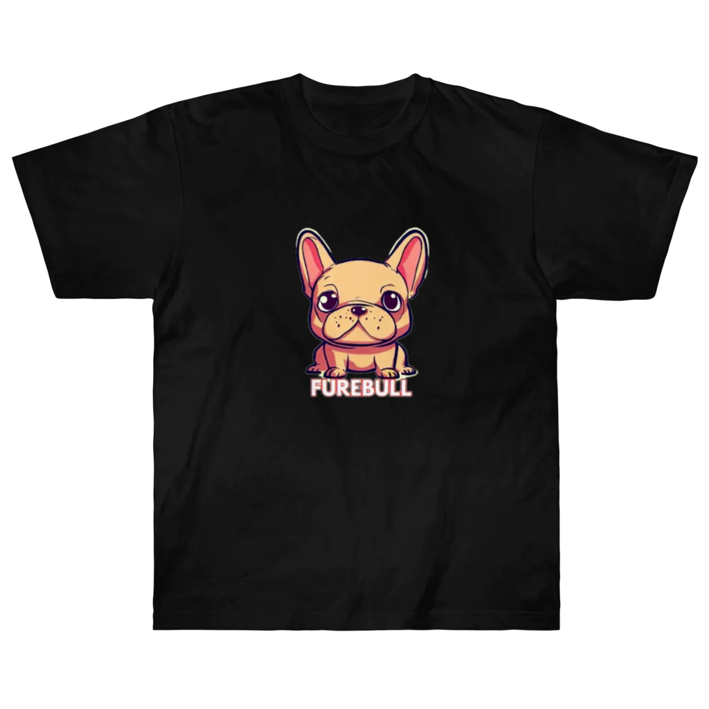 furebuhi　clubのHAPPY FUREBULL（ハッピーフレブル） Heavyweight T-Shirt