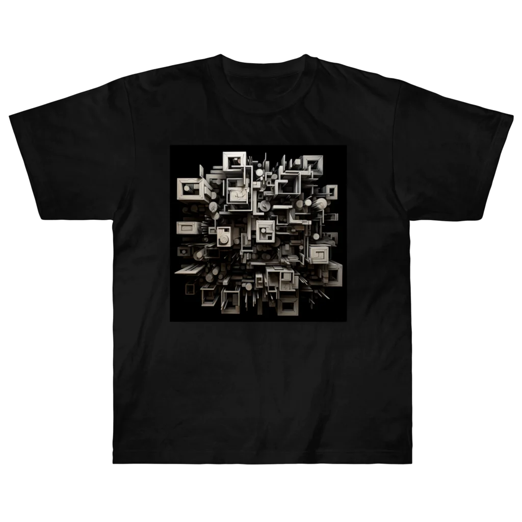 Cream-Sodaのpuzzling structure ヘビーウェイトTシャツ