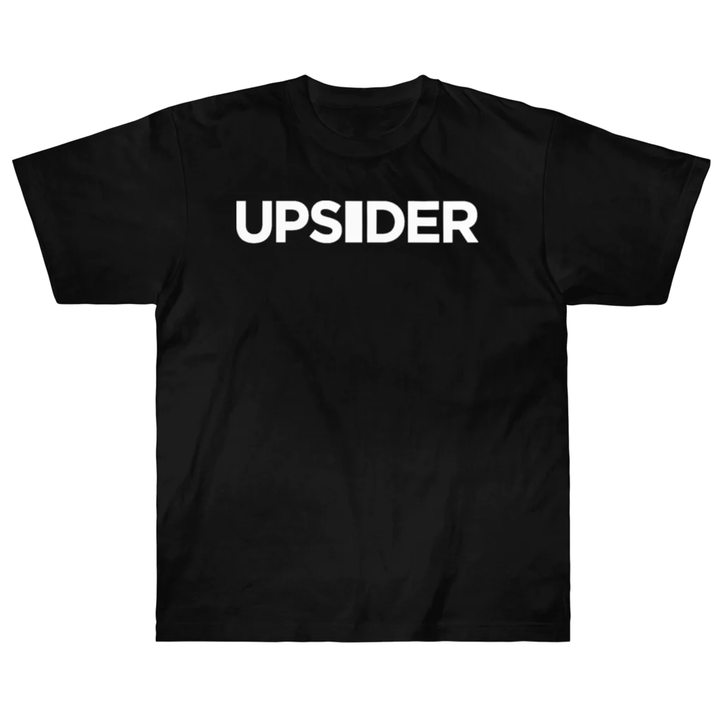 MeggyのUPSIDER 黒グッズ ヘビーウェイトTシャツ