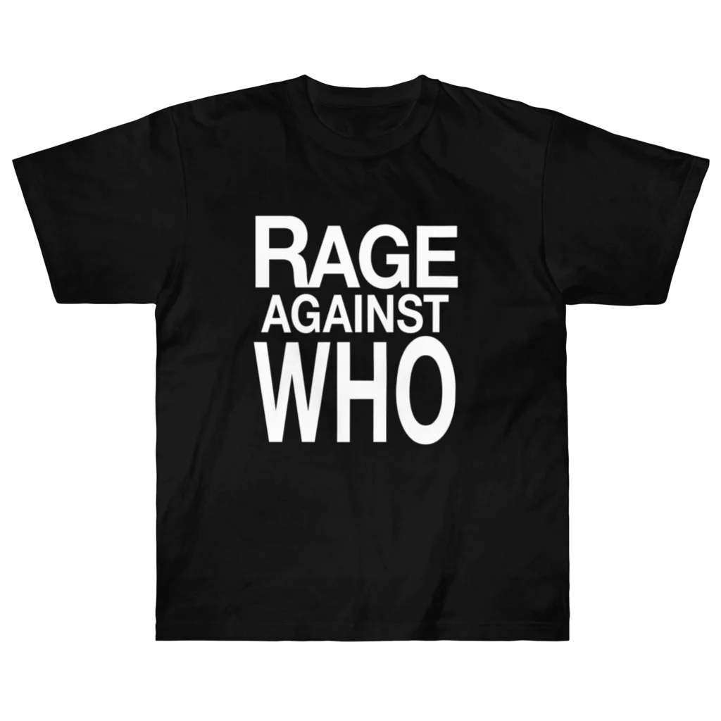 NET SHOP MEKのRAGE AGAINST WHO ヘビーウェイトTシャツ