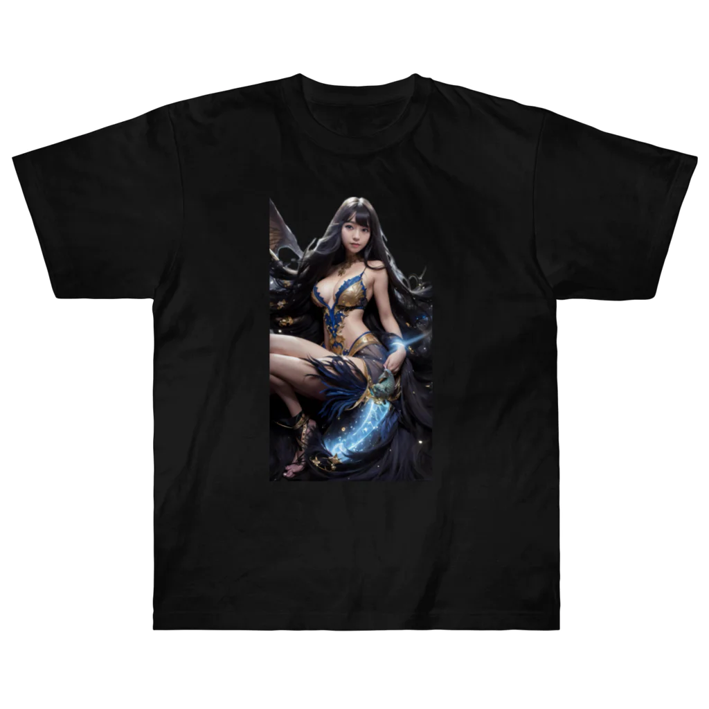 Zeus.incのCerestial Maiden ver Zeus1-2 ヘビーウェイトTシャツ