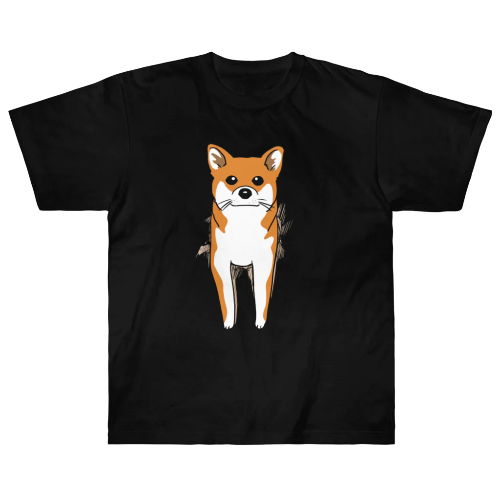 ichika1226の壁柴犬 Heavyweight T-Shirt