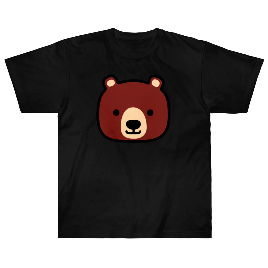 semioticaのきまぐれクマー ヘビーウェイトTシャツ