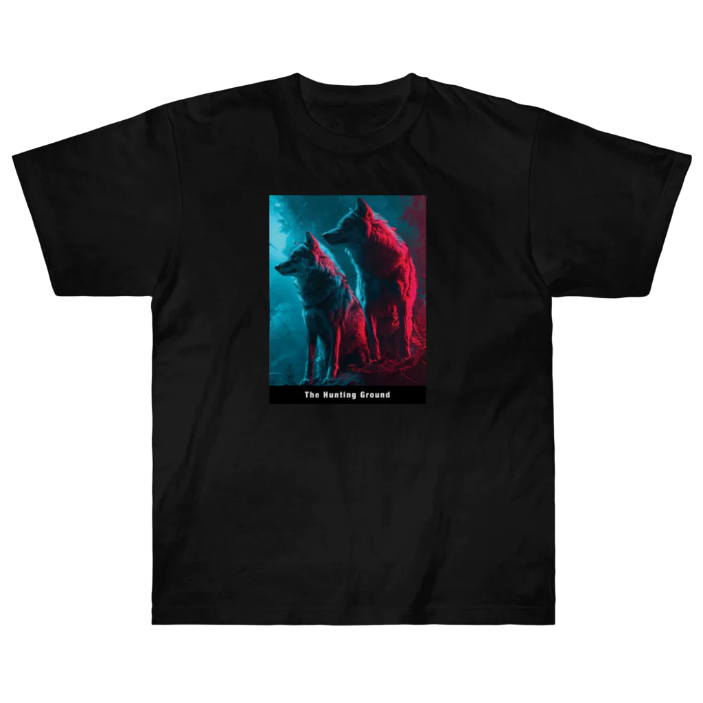 The_Hunting_GroundのWhat do the wolves see?🐺🐺🐺 Heavyweight T-Shirt