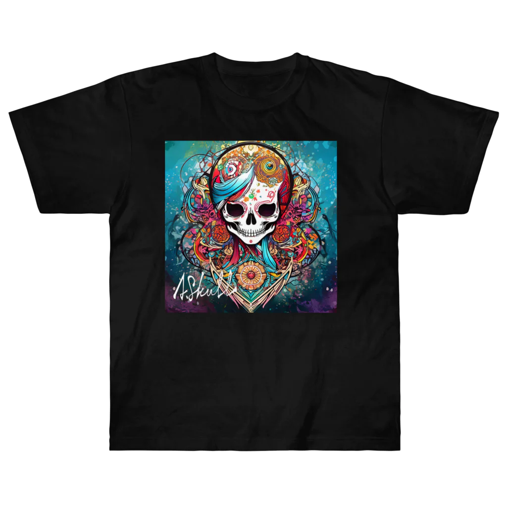 A.SkullのSkull_007 ヘビーウェイトTシャツ