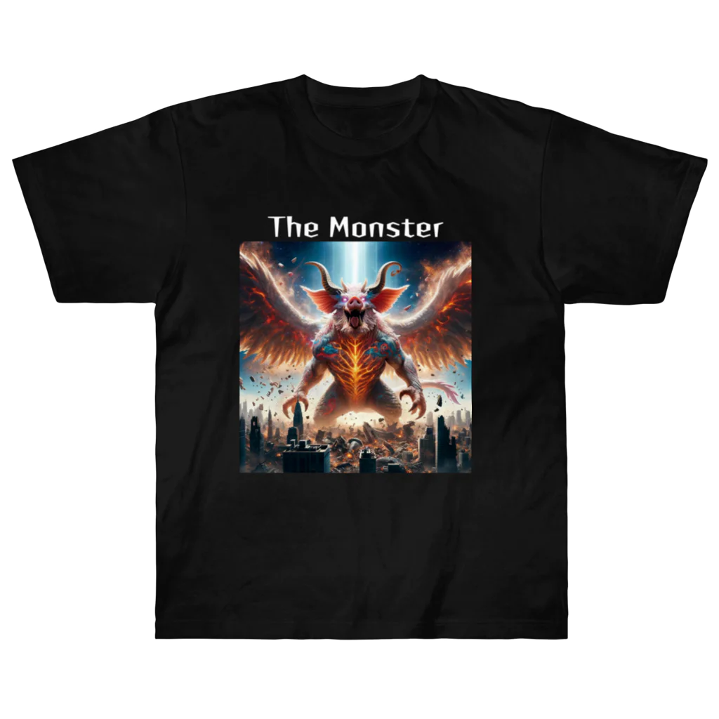 Monster PanicのMonster豚 ヘビーウェイトTシャツ