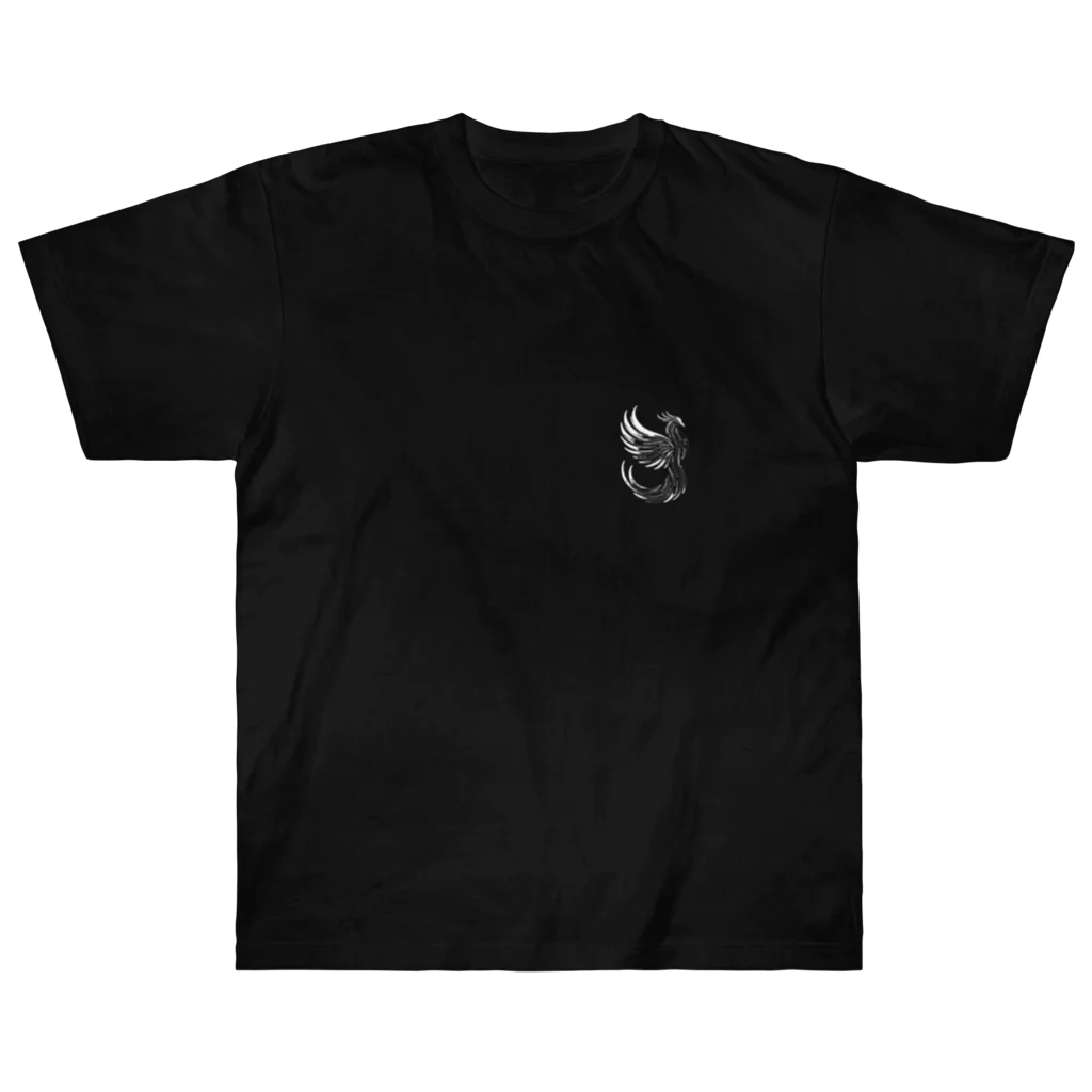 yuki_dratripの鳳凰 Heavyweight T-Shirt