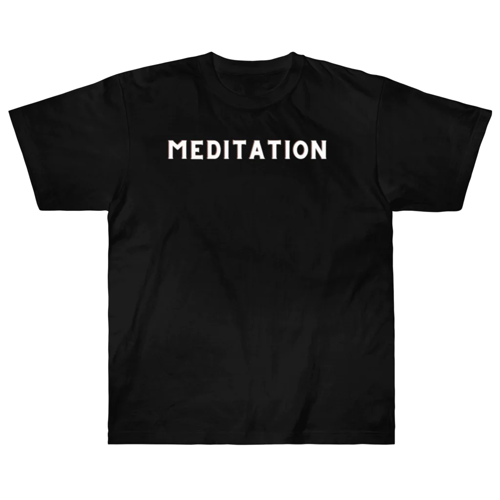 kawachi-sanのmeditation ヘビーウェイトTシャツ