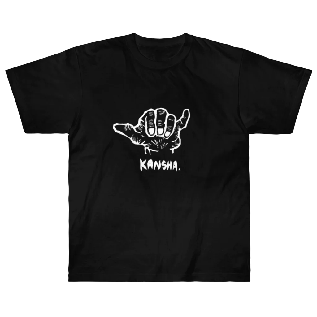 OKAGESAMAのKANSHA〜感謝〜白ver. ヘビーウェイトTシャツ