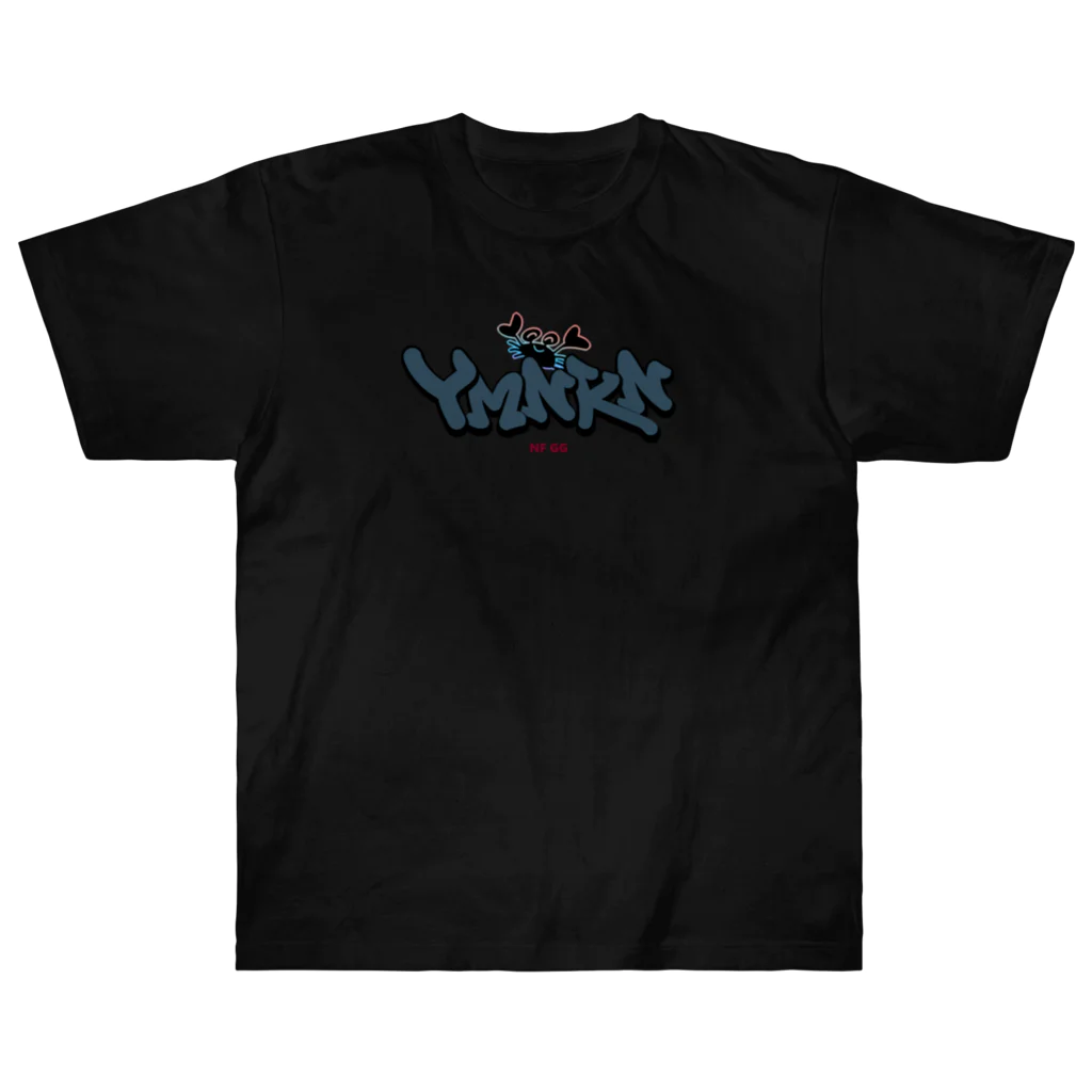 闇の蟹STOREのゲーミング闇の蟹くんTシャツ ヘビーウェイトTシャツ