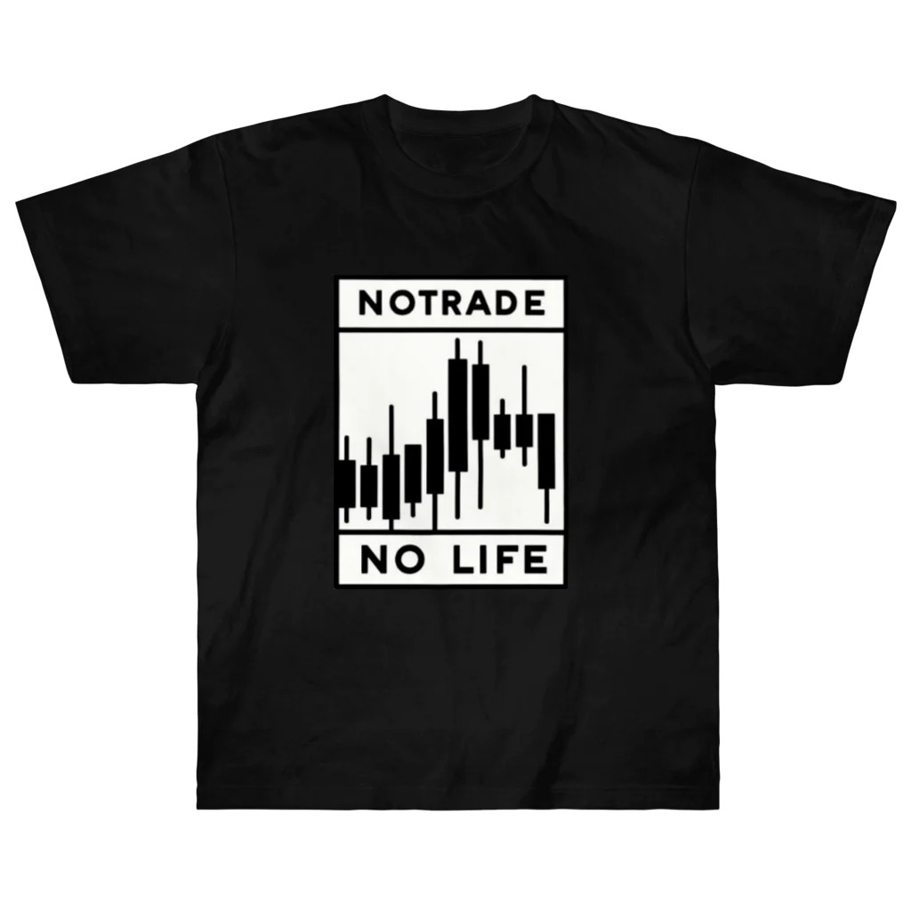 koyayubiのNoTRADE　NoLIFE ヘビーウェイトTシャツ