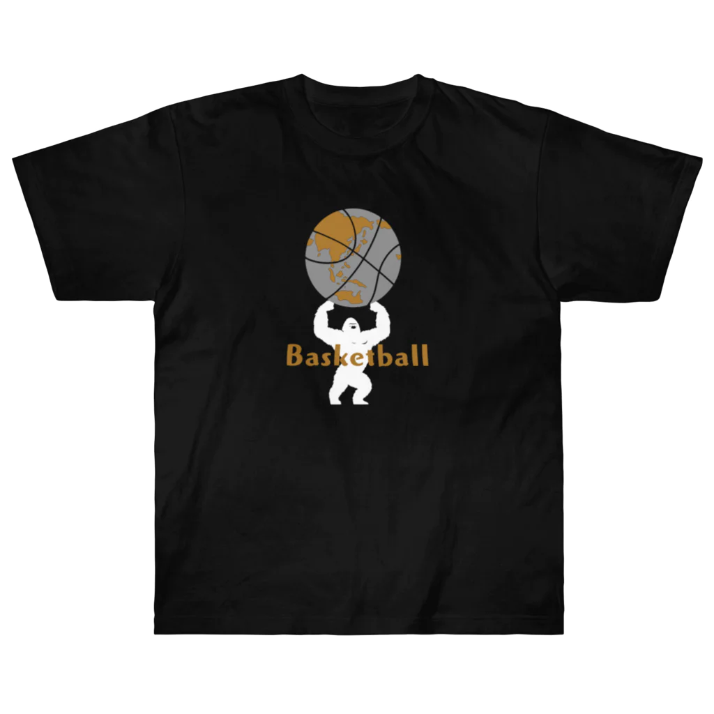 o-h-oのbasket-gorilla １ ヘビーウェイトTシャツ