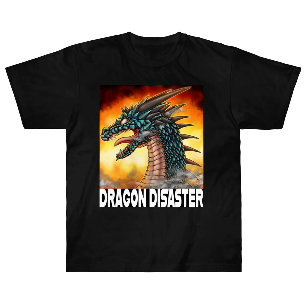 イシザルのDRAGON DISASTER ヘビーウェイトTシャツ