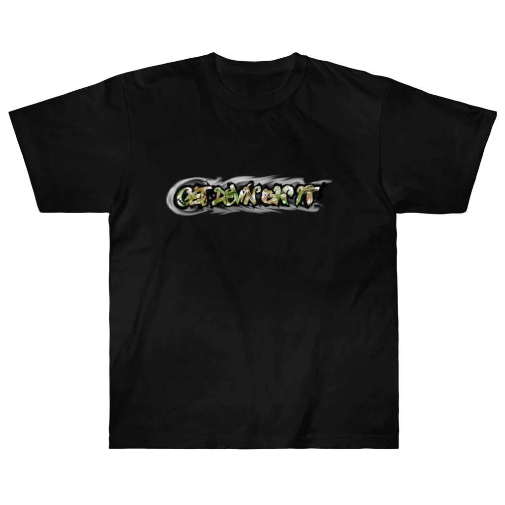 OkinawaTime340mのGET DOWN ON IT  Heavyweight T-Shirt