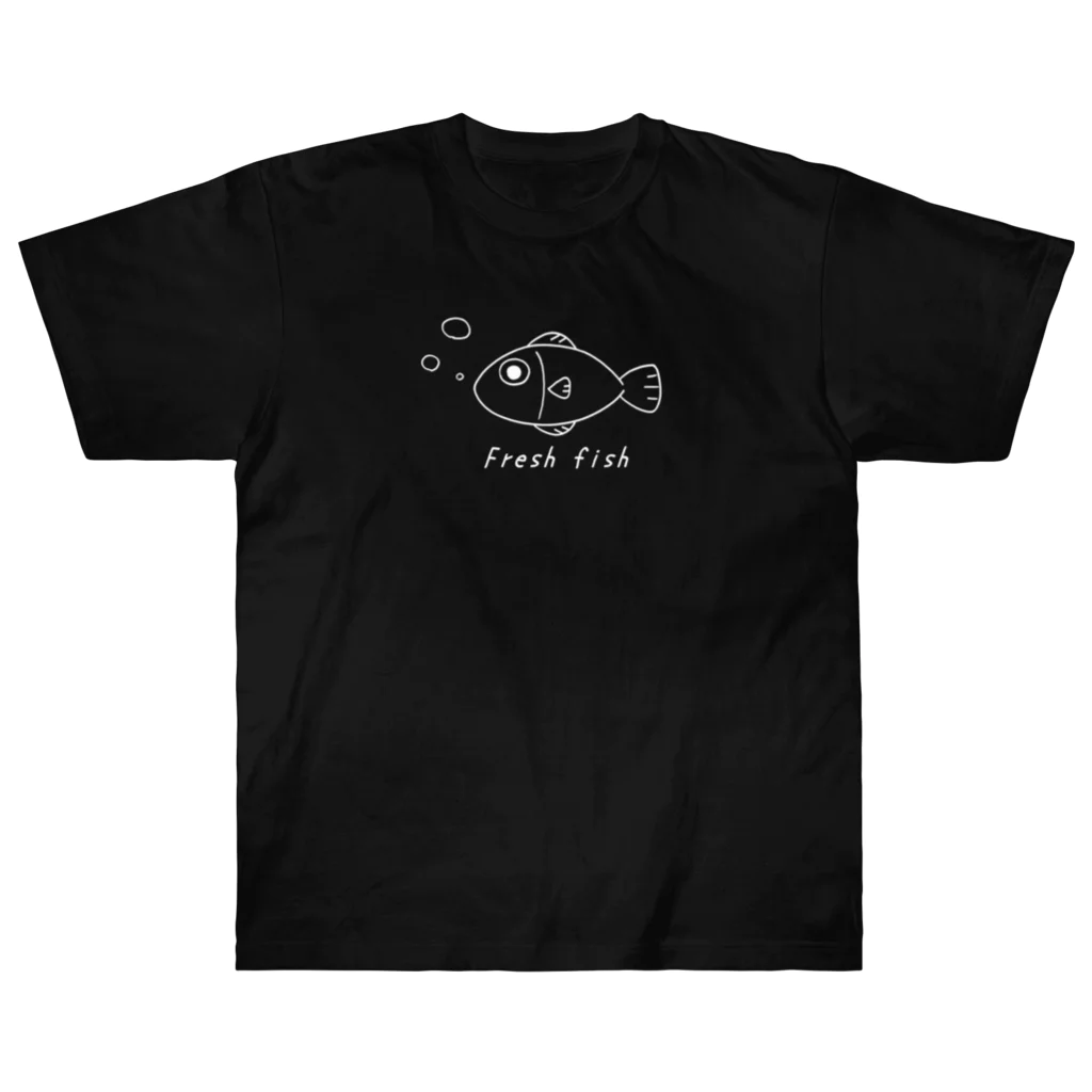 kazukiboxの新鮮な魚 ヘビーウェイトTシャツ